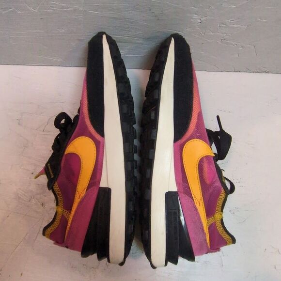 Nike Waffle 1 Active Fuschia Black Sneakers Shoes Women's 7 Run Walk Comfort - Picture 6 of 9